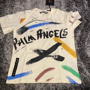 Palm Angels Painted Apricot T-Shirt Men’s Sizes S, M, L